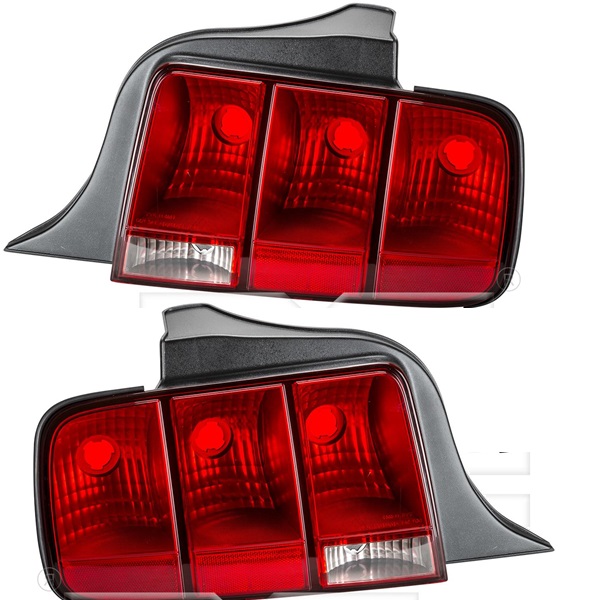 Replacement Style Taillights 2005-09 Ford Mustang